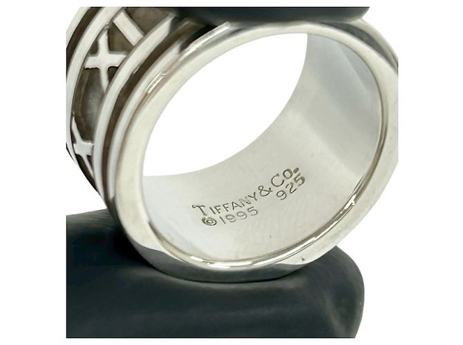 Tiffany & Co Anello Tiffany Atlas in Argento Sterlingo - vista 3