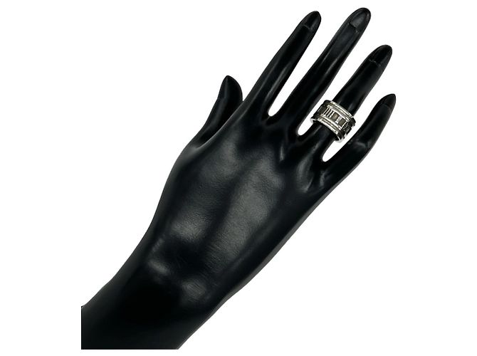 Tiffany & Co Anello Tiffany Atlas Argento - vista 2