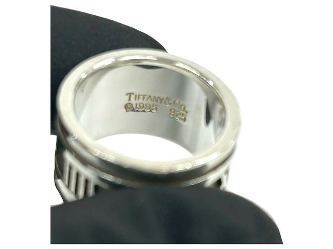Tiffany & Co Anello Tiffany Atlas Argento - vista 3