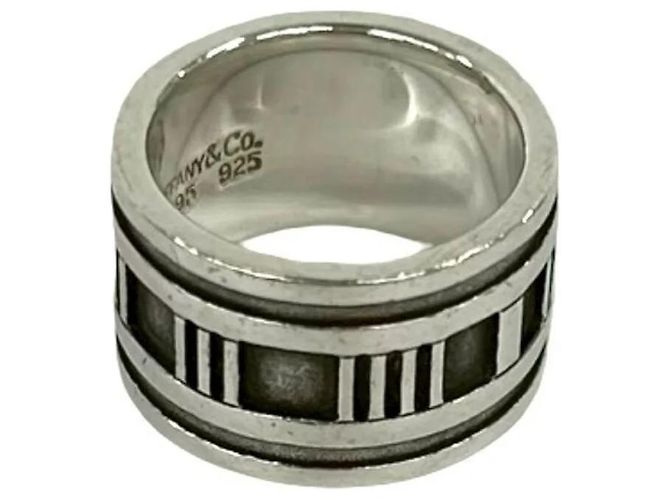 Tiffany & Co Anello Tiffany Atlas Argento - vista 4