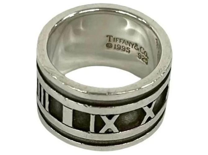 Tiffany & Co Anello Tiffany Atlas Argento - vista 5