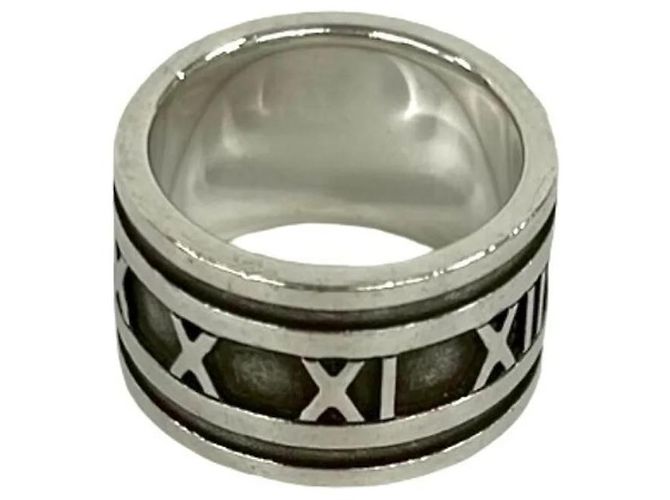 Tiffany & Co Anello Tiffany Atlas Argento - vista 6