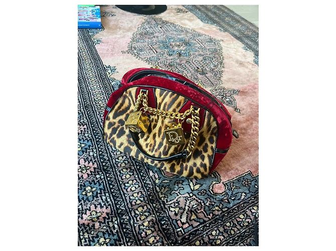Christian Dior Borsa Bowling Gambler in pelle di puledro - vista 10