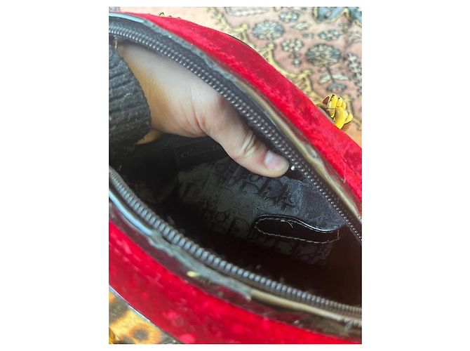 Christian Dior Borsa Bowling Gambler in pelle di puledro - vista 6