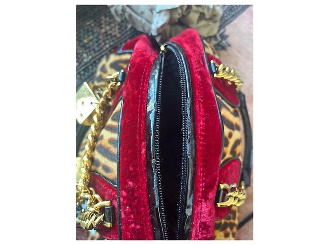 Christian Dior Borsa Bowling Gambler in pelle di puledro - vista 7