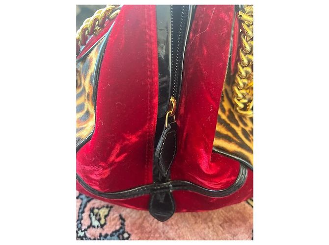 Christian Dior Borsa Bowling Gambler in pelle di puledro - vista 9