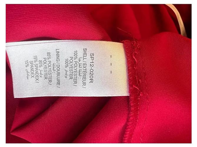 Self portrait Vestido mini de encaje rojo Self-Portrait Roja - vista 11