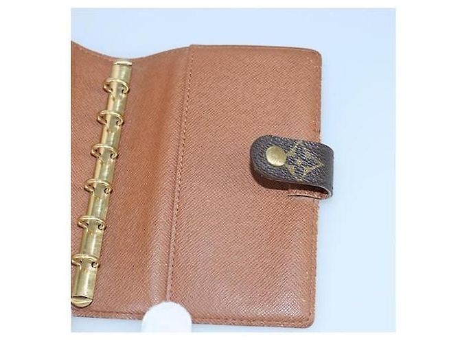 Couverture d'agenda PM Monogram LOUIS VUITTON Marron - vue 14