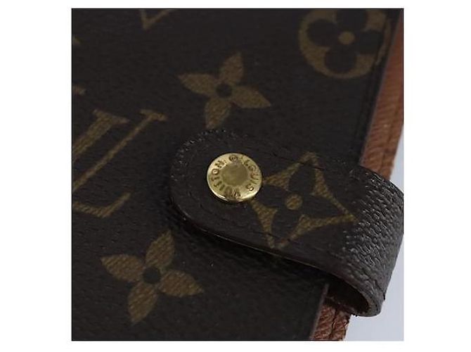 Couverture d'agenda PM Monogram LOUIS VUITTON Marron - vue 2