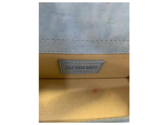 Jacquemus Le Bambino Mini Borsa in scamosciato blu - vista 11