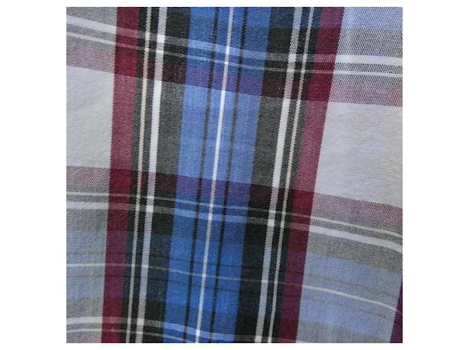 Autre Marque Camisa de algodón Guy Rover Roja Azul Beige - vista 7