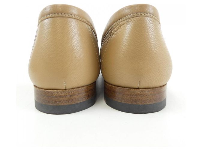 Hermès Scarpe Hermes 241072Z34 Marrone Bianco - vista 5