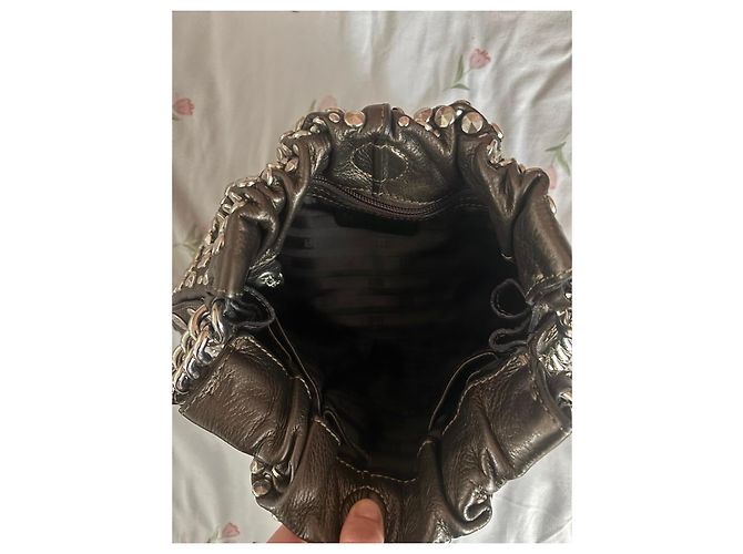 Borsa a mano Sonia Rykiel Bah Marrone in Pelle - vista 5