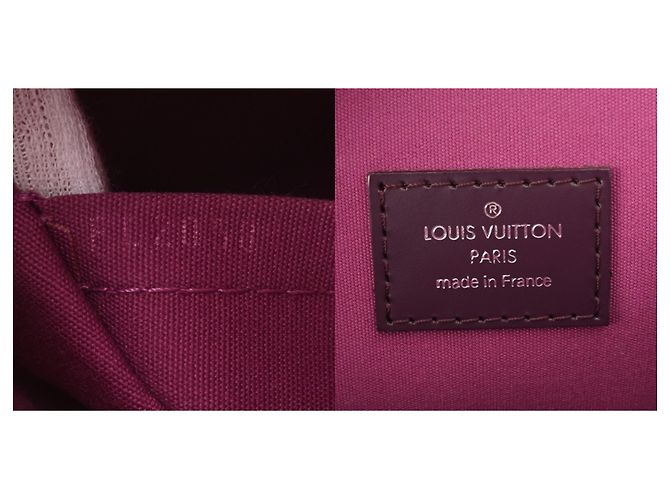 Borsa Louis Vuitton Epi Lockit Cassis Viola scuro - vista 11
