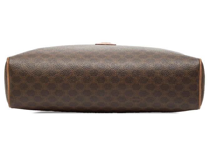 Céline Clutch de lona recubierta Macadam marrón Celine Castaño - vista 3