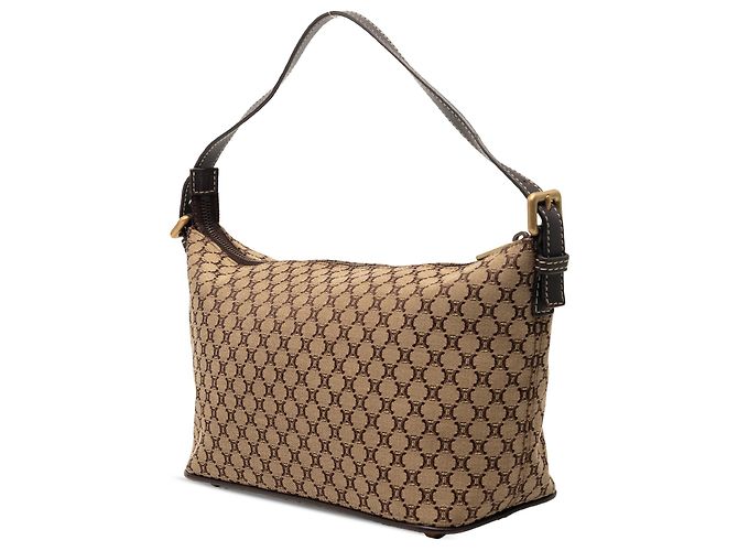 Céline Celine Beiger Macadam Canvas Schultertasche - Ansicht 2