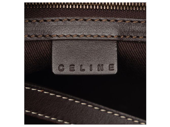 Céline Celine Beiger Macadam Canvas Schultertasche - Ansicht 5