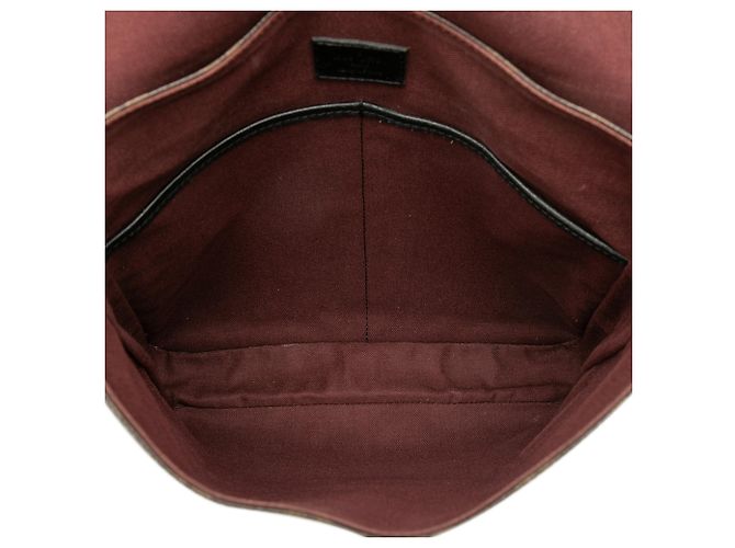 Borsa Bass MM Monogram Macassar Marrone Louis Vuitton - vista 4