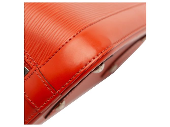 Louis Vuitton Arancione Epi Alma BB - vista 10