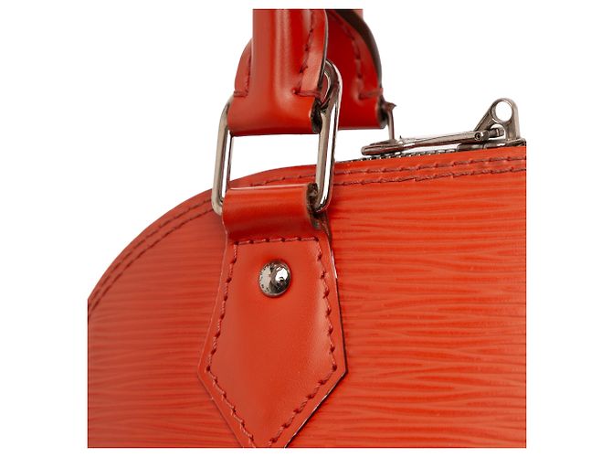 Louis Vuitton Arancione Epi Alma BB - vista 9