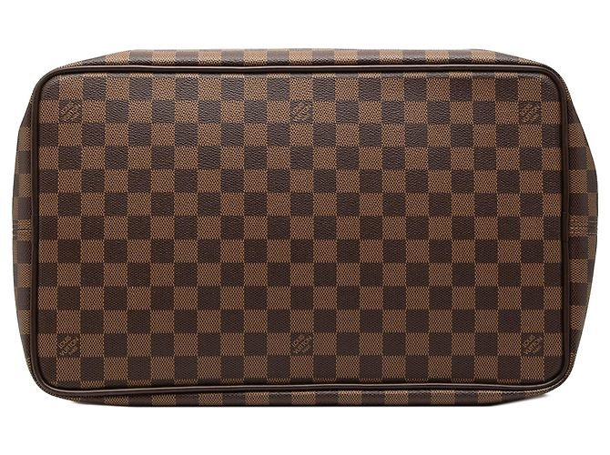 Louis Vuitton Marrone Damier Ebene Greenwich PM - vista 3