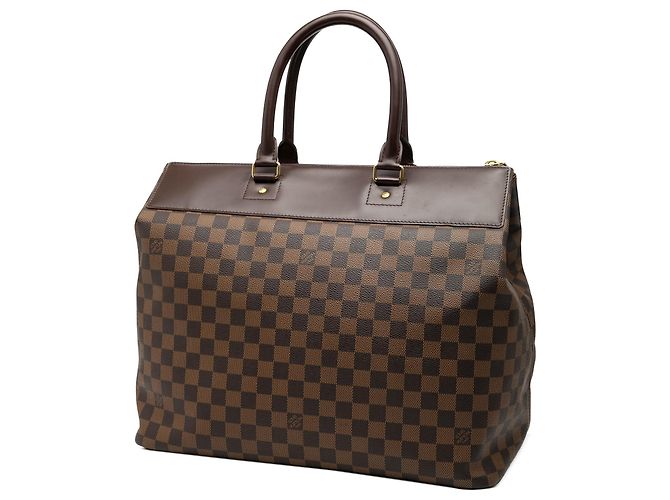 Louis Vuitton Marrone Damier Ebene Greenwich PM - vista 2
