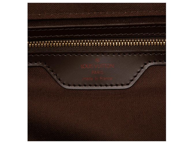 Louis Vuitton Marrone Damier Ebene Greenwich PM - vista 5