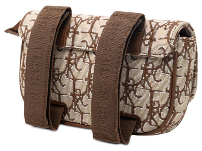 Saddle Pochette a braccio in tela obliqua Cactus Jack beige Dior - vista 2