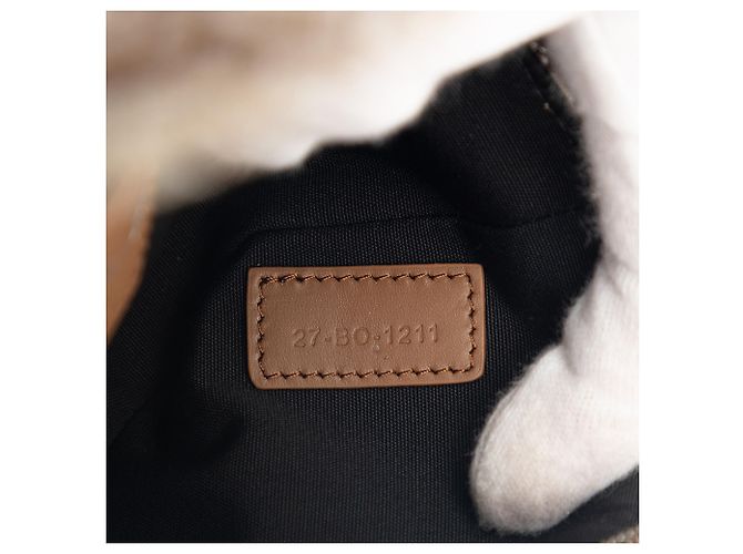 Saddle Pochette a braccio in tela obliqua Cactus Jack beige Dior - vista 6