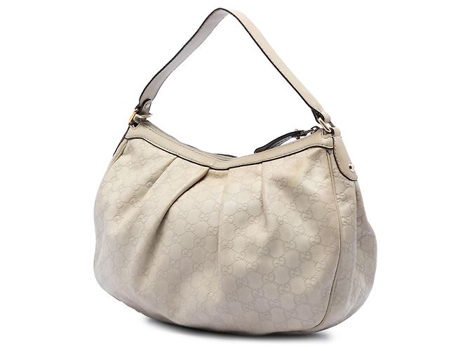 Borsa a Spalla Sukey Guccissima Marrone Gucci Beige - vista 2