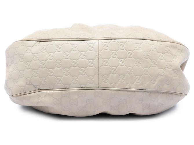 Borsa a Spalla Sukey Guccissima Marrone Gucci Beige - vista 3
