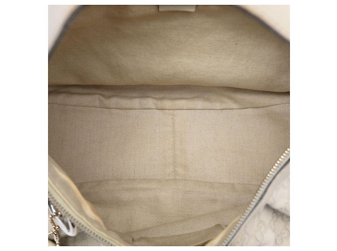 Borsa a Spalla Sukey Guccissima Marrone Gucci Beige - vista 4