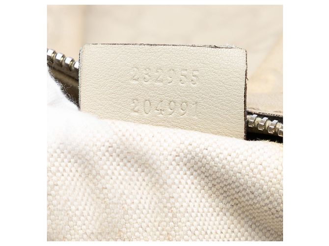 Borsa a Spalla Sukey Guccissima Marrone Gucci Beige - vista 6