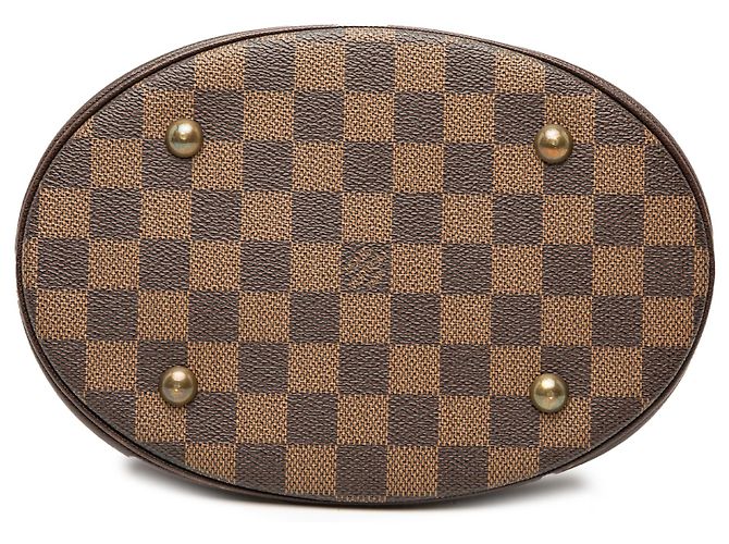Louis Vuitton Marrone Damier Ebene Marais - vista 3