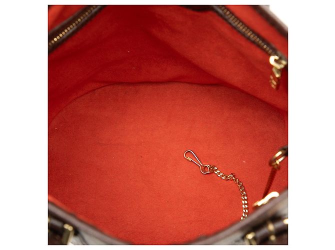 Louis Vuitton Marrone Damier Ebene Marais - vista 4