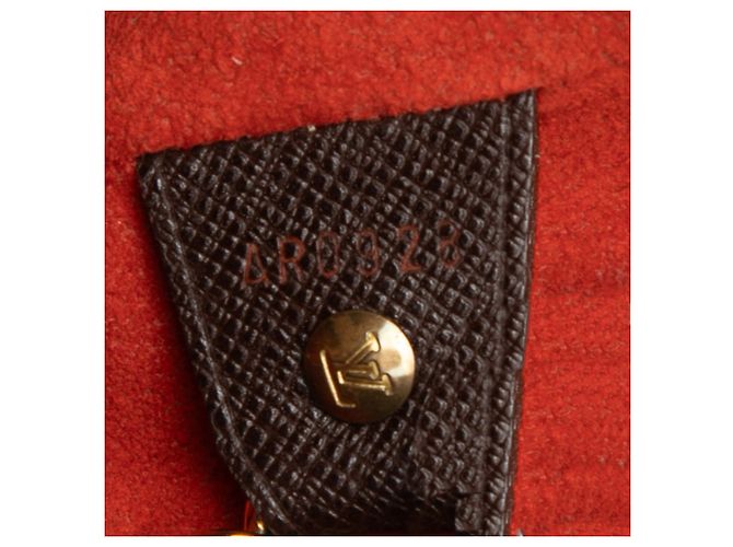 Louis Vuitton Marrone Damier Ebene Marais - vista 6