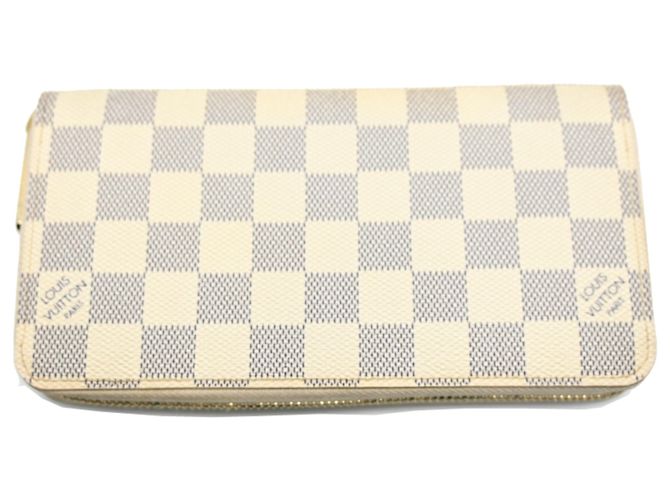 Zippy Cartera Larga Damier Azur Louis Vuitton Azul - vista 2