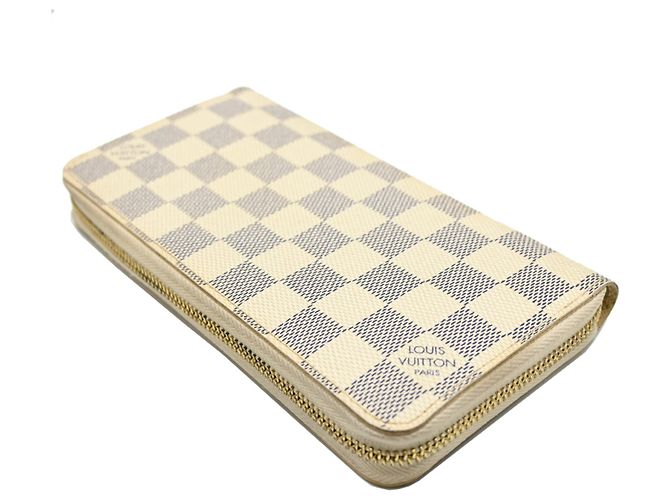Zippy Cartera Larga Damier Azur Louis Vuitton Azul - vista 3