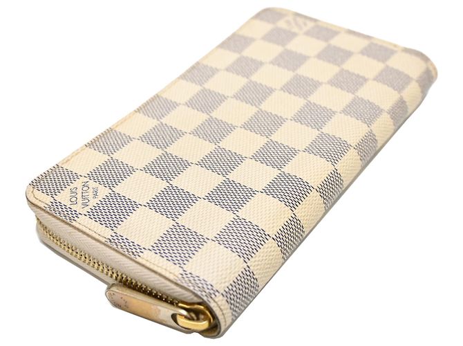 Zippy Cartera Larga Damier Azur Louis Vuitton Azul - vista 4