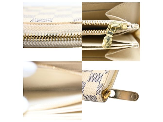 Zippy Cartera Larga Damier Azur Louis Vuitton Azul - vista 7