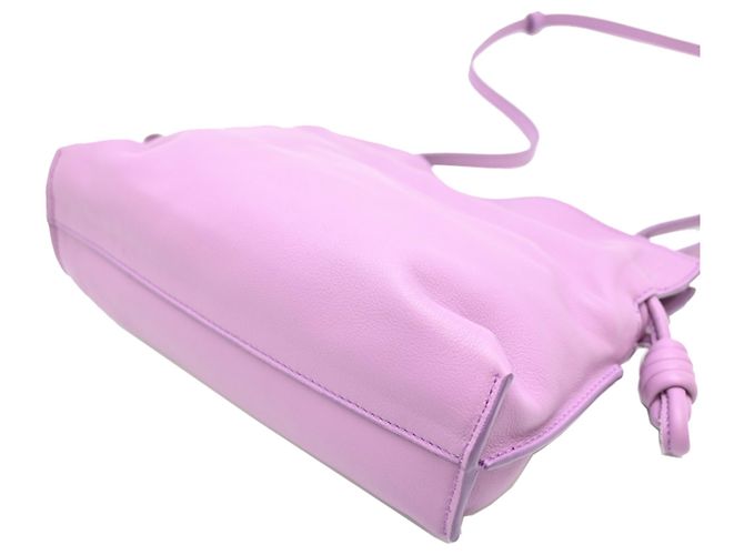 Mini borsa clutch Flamenco di Loewe Porpora - vista 3