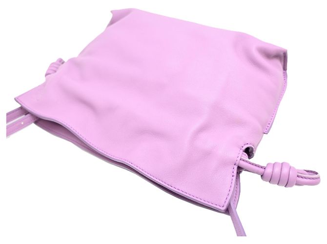 Mini borsa clutch Flamenco di Loewe Porpora - vista 4