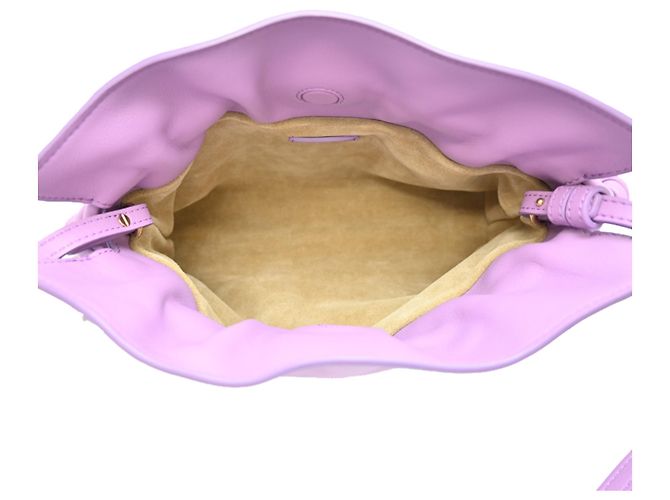 Mini borsa clutch Flamenco di Loewe Porpora - vista 6