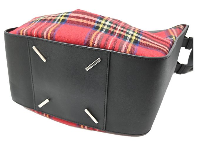 Borsa a Spalla Loewe Hammock 2 in 1 per Donna Nero Rosso Multicolore - vista 3