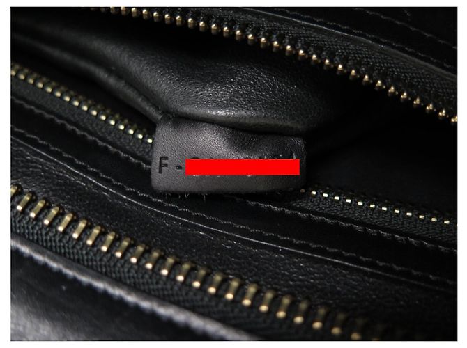 Céline BORSA CELINE LUGGAGE MEDIA PELLE CAMOSCIO NERO BLU VERDE Multicolore - vista 11