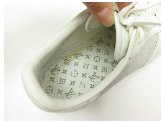 SNEAKERS LOUIS VUITTON RIVOLI MONOGRAM 1A5HW2 6 40.5 Crudo - vista 12