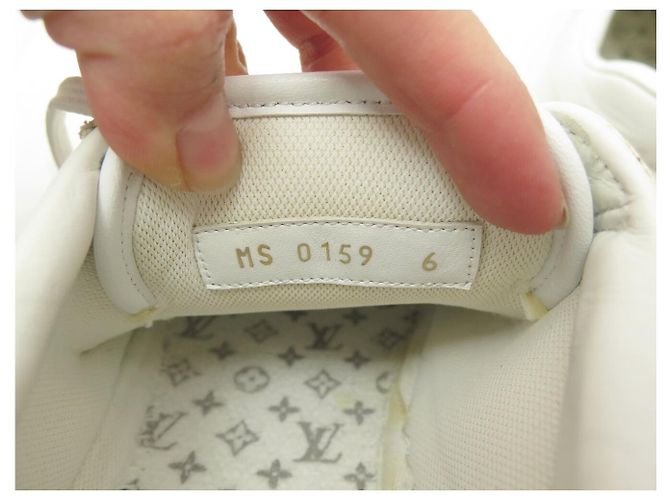 SNEAKERS LOUIS VUITTON RIVOLI MONOGRAM 1A5HW2 6 40.5 Crudo - vista 13