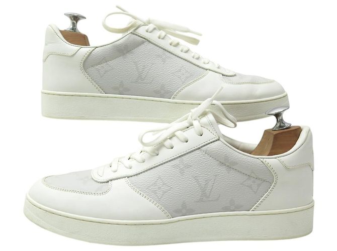 SNEAKERS LOUIS VUITTON RIVOLI MONOGRAM 1A5HW2 6 40.5 Crudo - vista 3