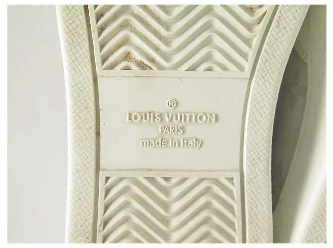 SNEAKERS LOUIS VUITTON RIVOLI MONOGRAM 1A5HW2 6 40.5 Crudo - vista 7