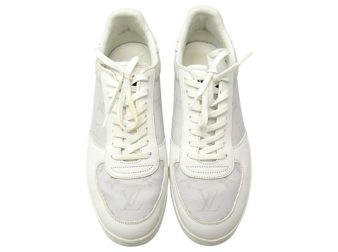 SNEAKERS LOUIS VUITTON RIVOLI MONOGRAM 1A5HW2 6 40.5 Crudo - vista 8